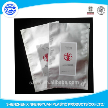 Facial Mask Packing Aluminum Foil Bag